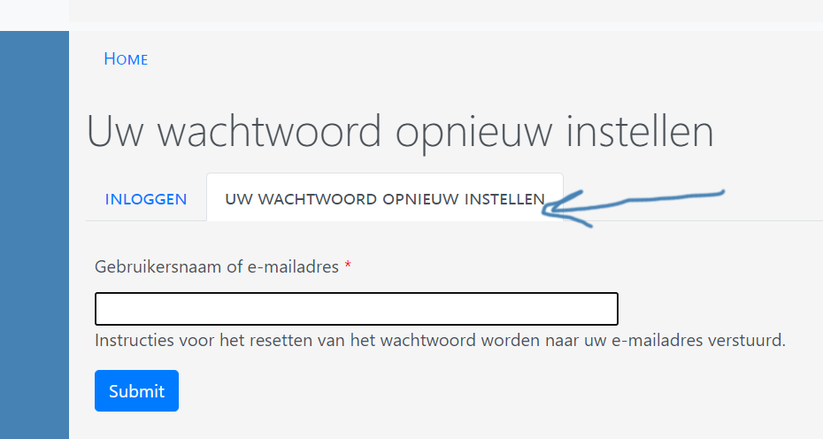 wachtwoord
