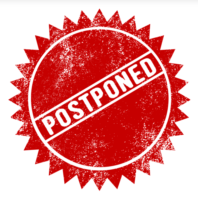postpone