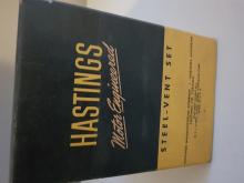 Hastings steel vent set